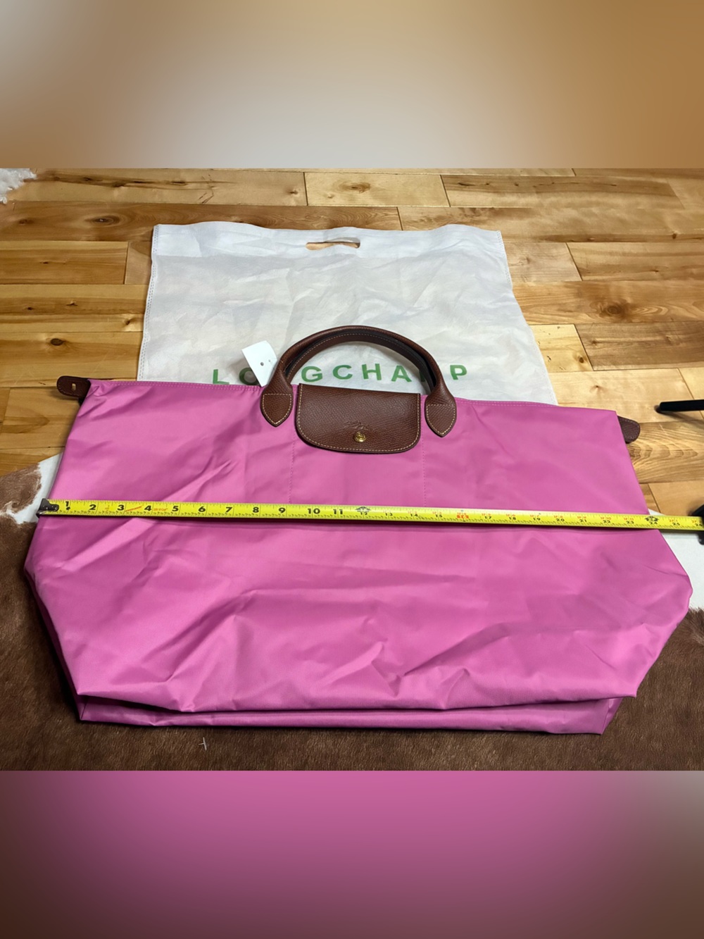 NEW. Longchamp Le Pilage Original L Travel Bag - Picture 11 of 12